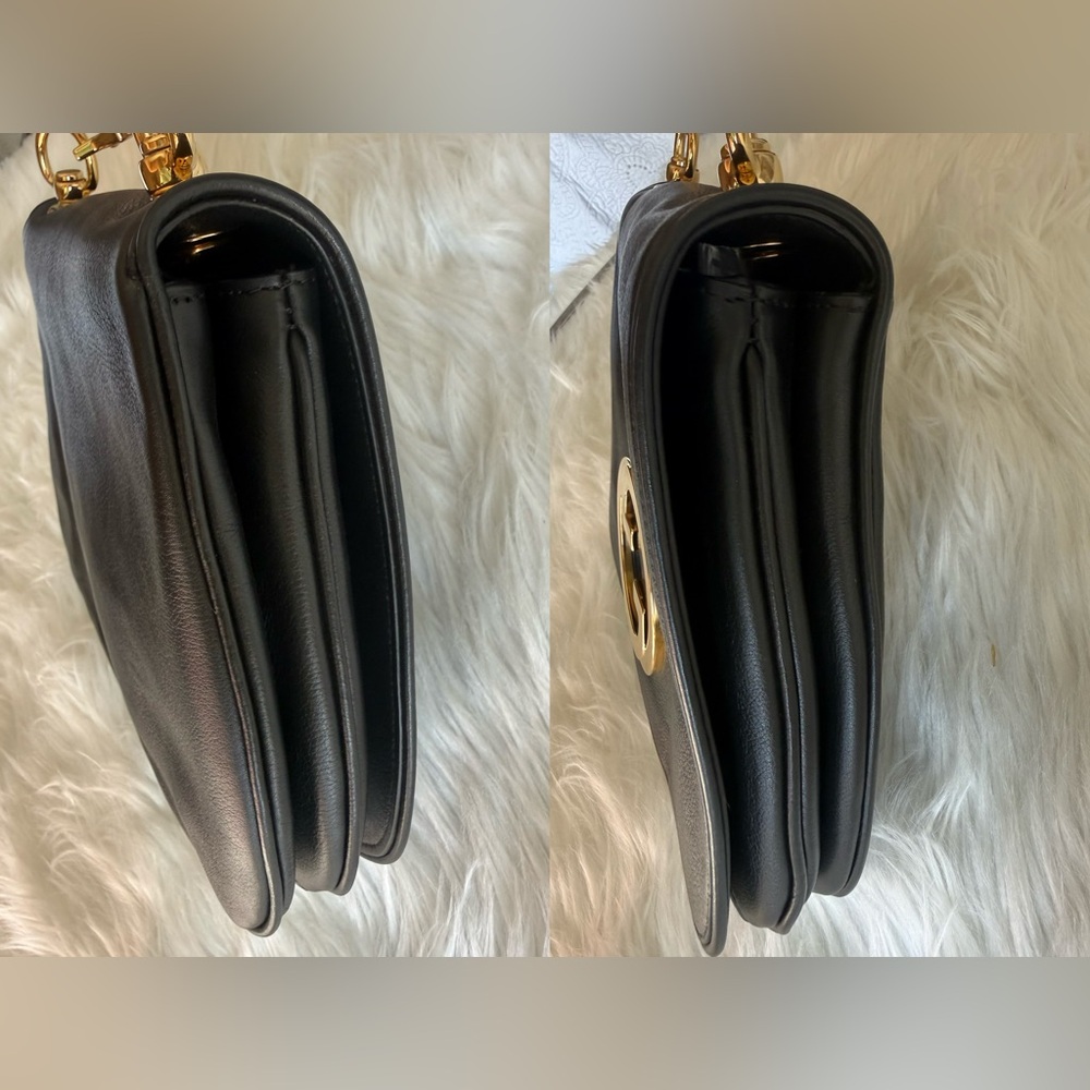 Gucci Blondie Black Leather Top Handle Bags - Picture 3 of 16